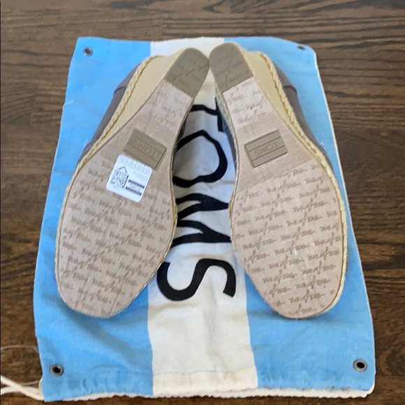 TOMS Espadrille Wedge Sandal - Picture 6 of 6